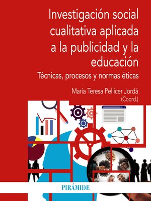 cover image of Investigación social cualitativa aplicada a la publicidad y la educación